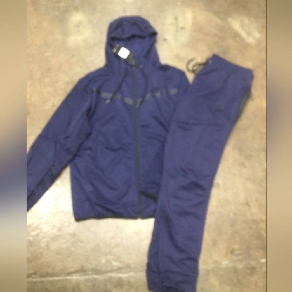 Medium Men Nike Blue Sweatsuit